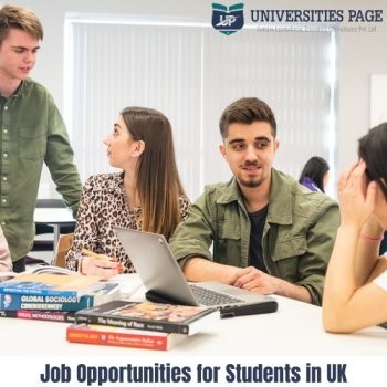 Job opportunities for students in UK